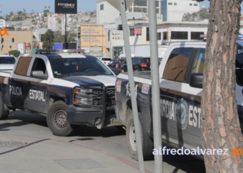 DESPLIEGAN INTENSO OPERATIVO POLICIACO EN TIJUANA