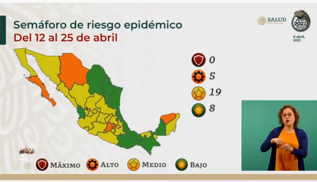 México-suma-8-estados-en-verde-en-Semáforo-Epidemiológico