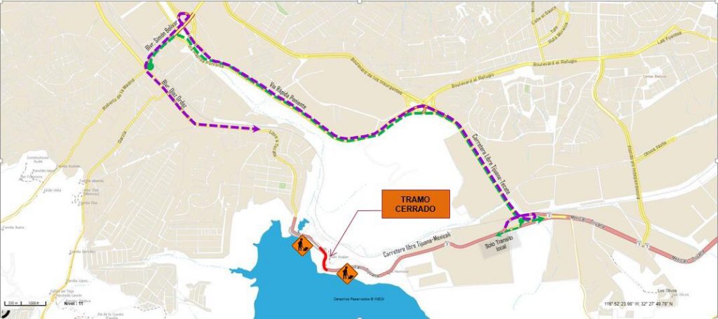 cierran-carretera-libre-tijuana-mexicali-en-su-tramo-dos