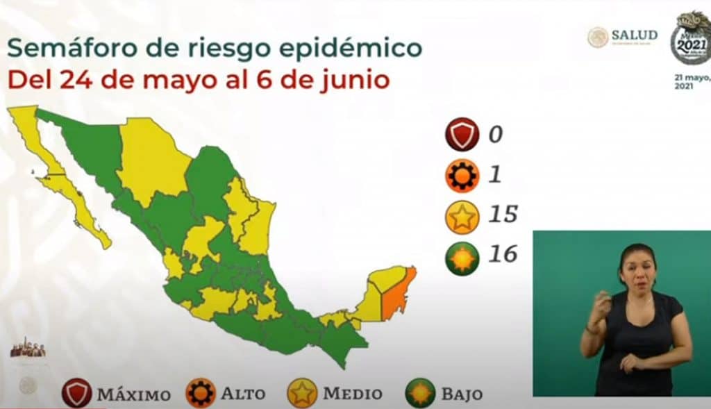 México-suma-16-estados-en-verde-en-Semáforo-Epidemiológico