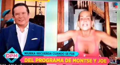 Niurka hace topless en televisión nacional