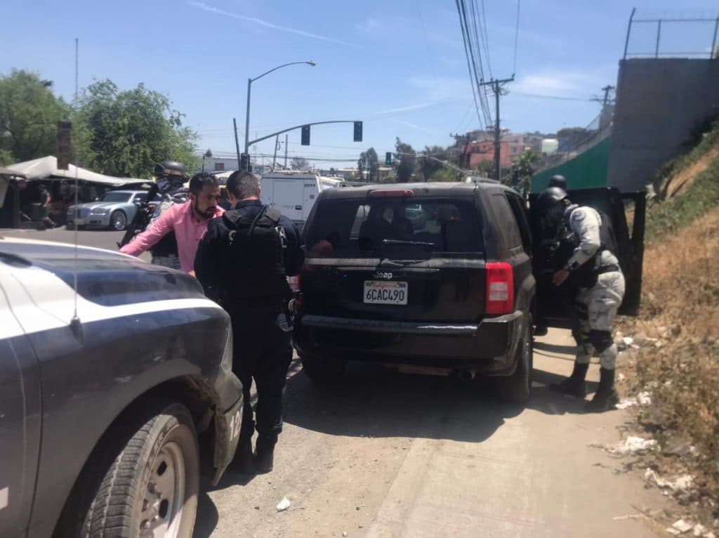 DESPLIEGAN OPERATIVO POLICIACO POR ZONAS VULNERABLES DE TIJUANA