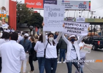 VIDEO: MANIFESTACIóN CONTRA LA EXPROPIACIóN DE CLUB CAMPESTRE