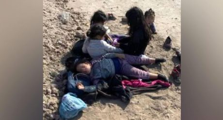 Encuentran a cinco niñas no acompañadas en la frontera