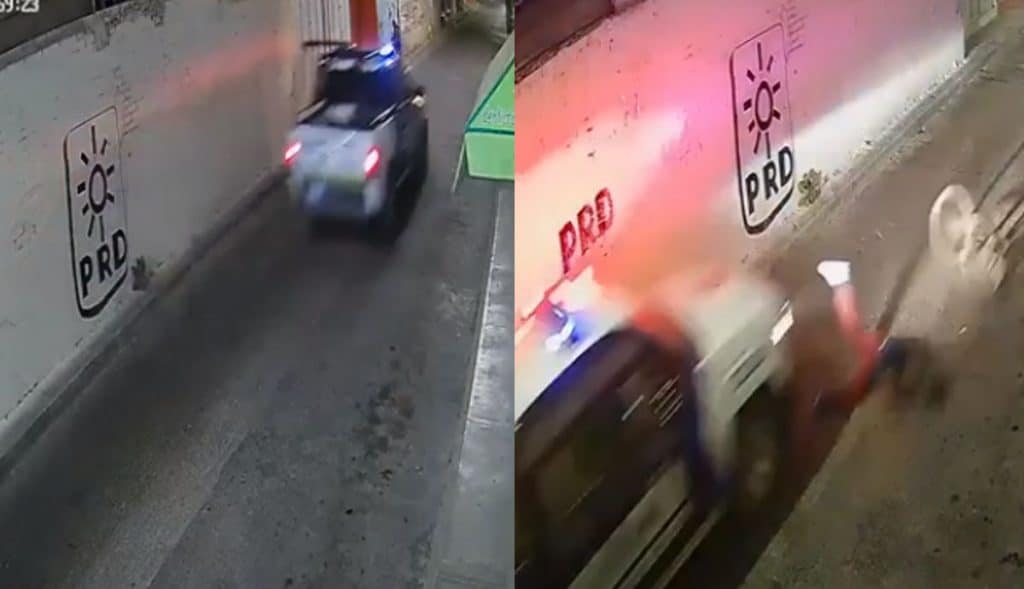 VIDEO-Policías-atropellan-a-abuelito-a-bordo-de-su-bicicleta