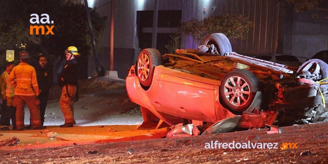 VOLCADURA DEJA MUERTO Y HERIDO