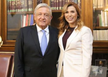 BC VA PARA ARRIBA CON AMLO: MARINA
