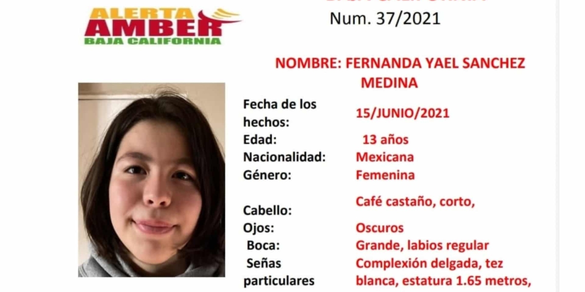 ACTIVAN ALERTA AMBER POR FERNANDA YAEL