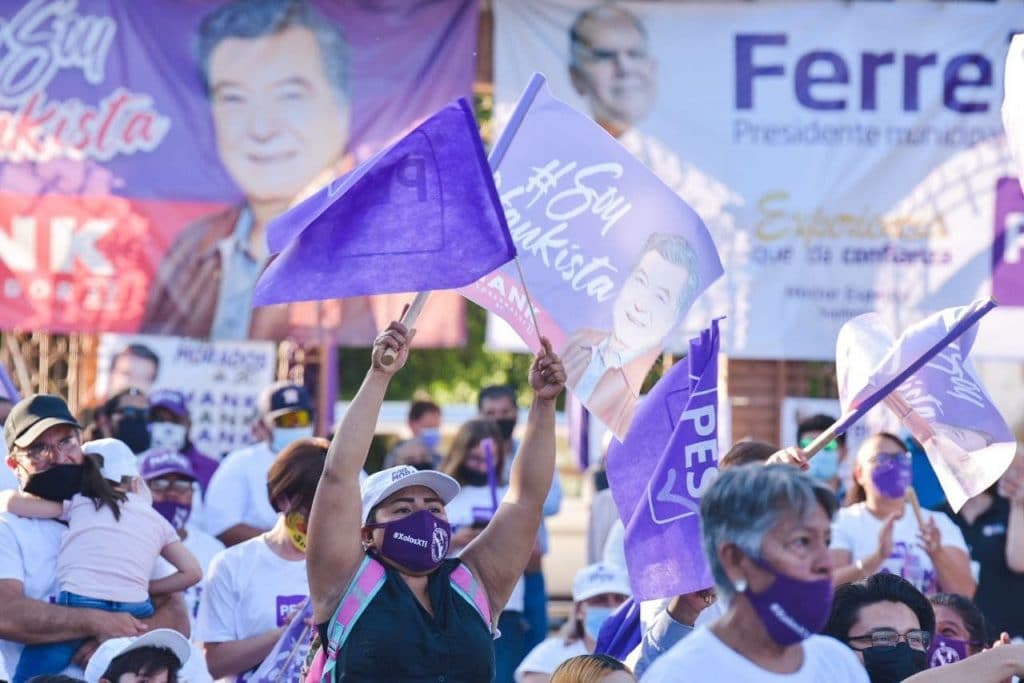 PES CIERRA CAMPAñA EN TECATE