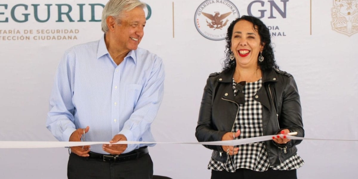 INAUGURA AMLO INSTALACIONES DE LA GUARDIA NACIONAL EN ROSARITO