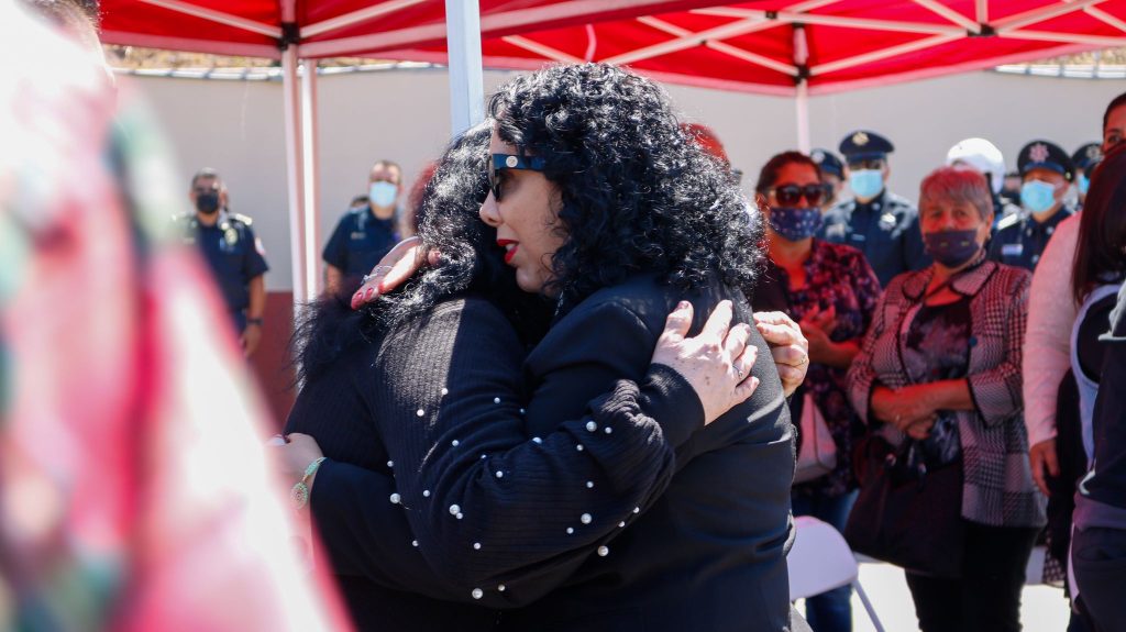 RINDEN HOMENAJE A OFICIAL FALLECIDO EN CUMPLIMIENTO DE SU DEBER