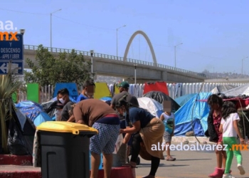 DESALOJARáN CAMPAMENTO EN EL CHAPARRAL POR REAPERTURA DE FRONTERA