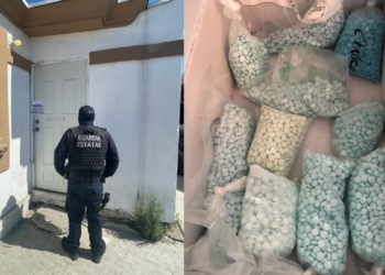 DECOMISAN 10 MIL PASTILLAS DE FENTANILO TRAS CATEO EN TIJUANA