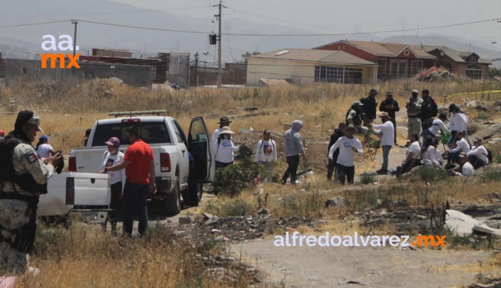 COLECTIVO HALLA RESTOS óSEOS EN TIJUANA