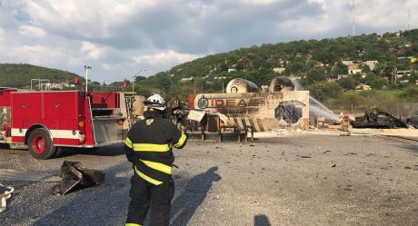 VIDEO: Captan explosión en estación de gas en Nuevo León