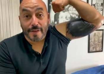 VIDEO: LUPILLO BORRA A BELINDA DE SU BRAZO A 'BROCHAZO'