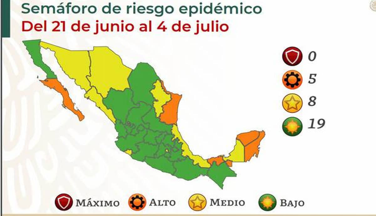 México-suma-19-estados-en-verde-en-Semáforo-Epidemiológico