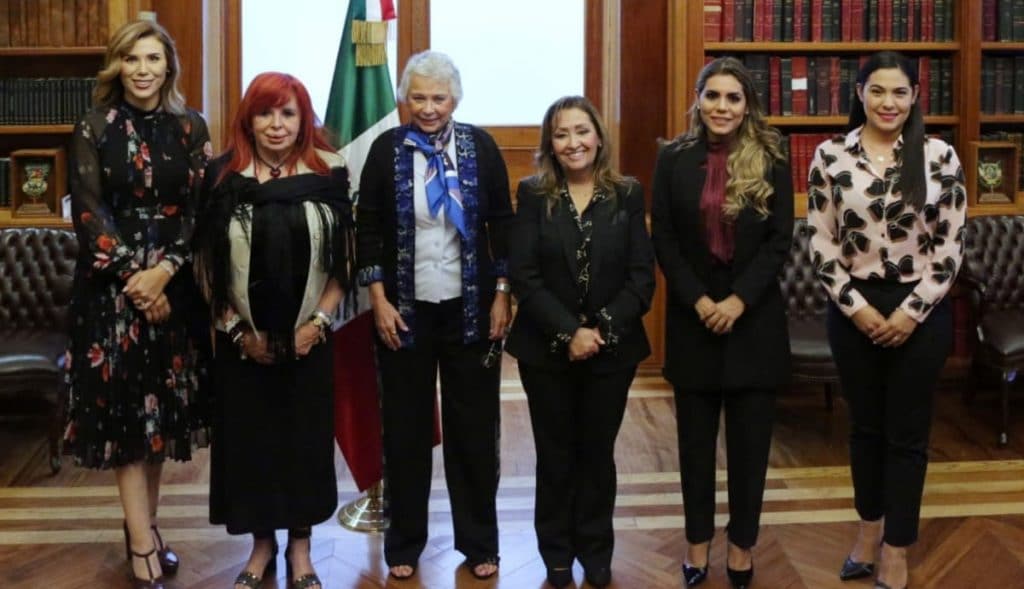 Se-reúne-Marina-del-Pilar-con-Olga-Sánchez-Cordero