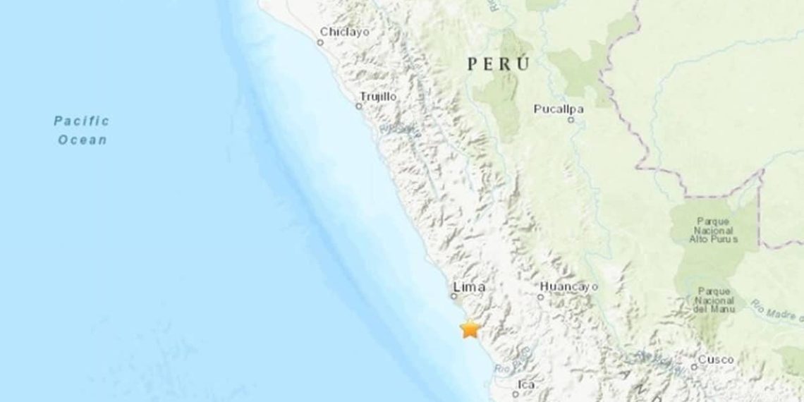 TERREMOTO SACUDE A PERú