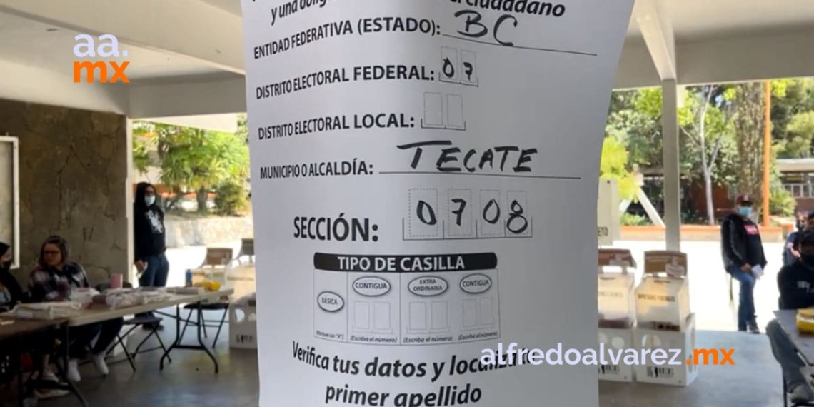 ERROR EN FOLIO DE BOLETAS ELECTORALES PARALIZA VOTACIóN