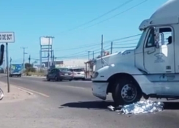 FALLECE MOTOCICLISTA ATROPELLADO POR TRáILER