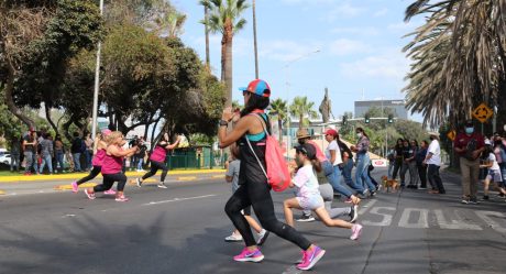 Celebran domingo al aire libre con activación física