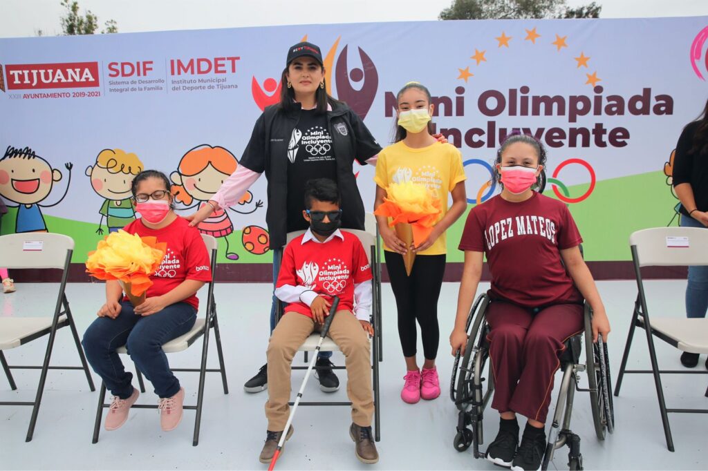 IMDET REALIZó MINIOLIMPIADA INCLUYENTE POR ANIVERSARIO DE TIJUANA