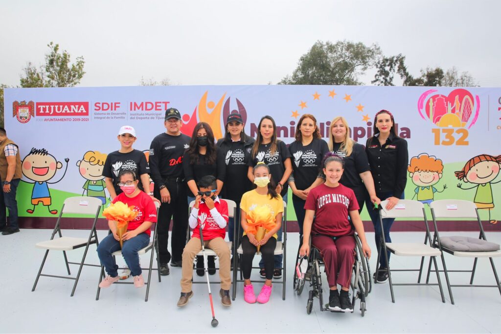 IMDET REALIZó MINIOLIMPIADA INCLUYENTE POR ANIVERSARIO DE TIJUANA