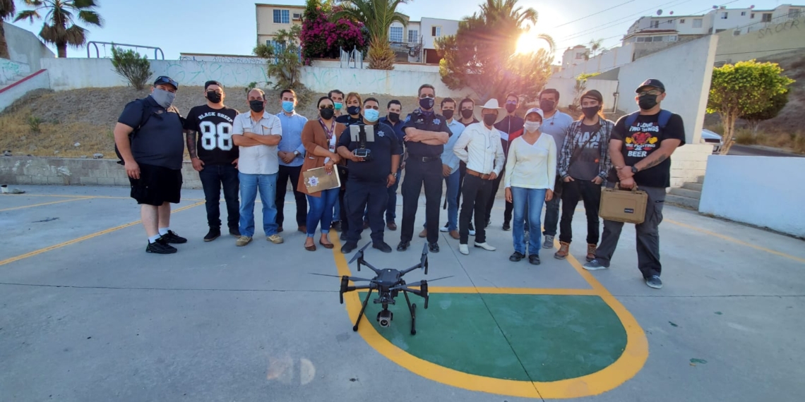 SSPCM CAPACITó AL GRUPO DE DRONES TIJUANA