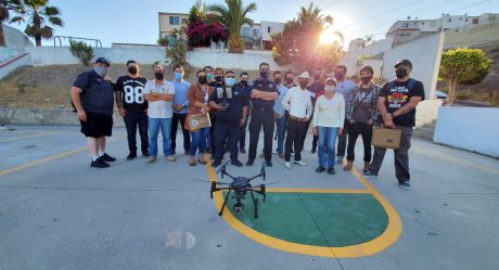SSPCM capacitó al grupo de Drones Tijuana