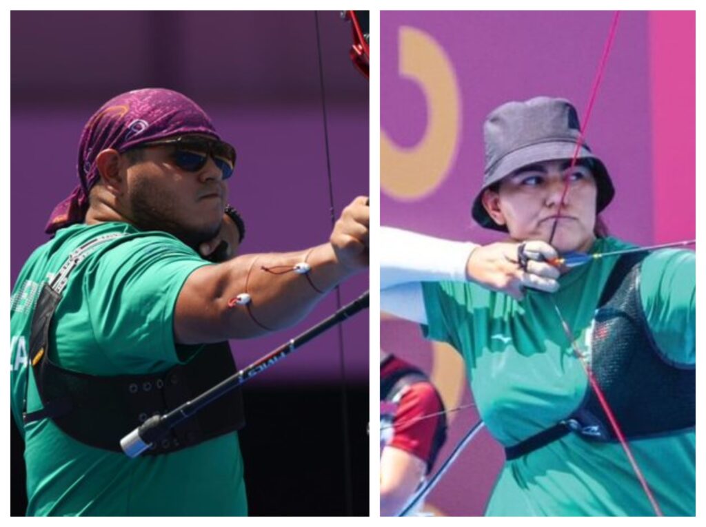 Luis Álvarez y Alejandra Valencia medalla de bronce en Tiro con Arco en Tokyo 2020