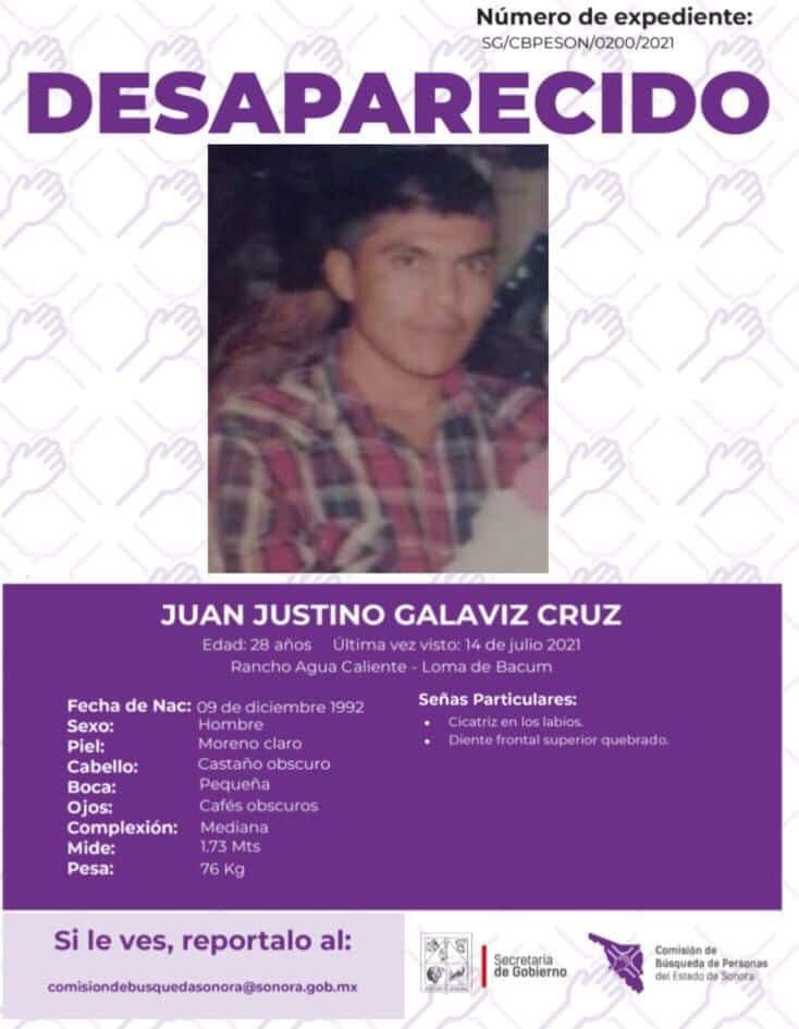 LO QUE SE SABE DE LOS DESAPARECIDOS DE LA TRIBU YAQUI