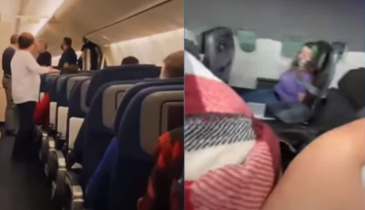 VIDEO-Intenta-abrir-puerta-de-avión-la-amarran-a-asiento