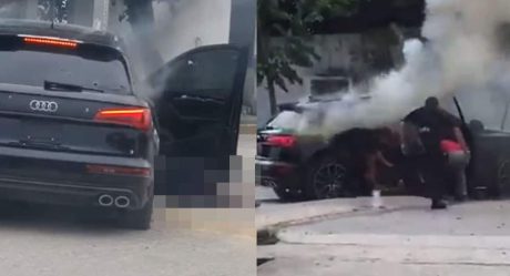 VIDEO: Ataque a balazos frente a restaurante; hay muertos