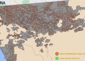 CINCO COLONIAS CONCENTRAN CASOS ACTIVOS DE COVID EN TIJUANA