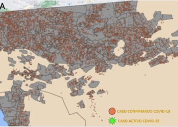 SIETE COLONIAS CONCENTRAN CASOS ACTIVOS DE COVID EN TIJUANA