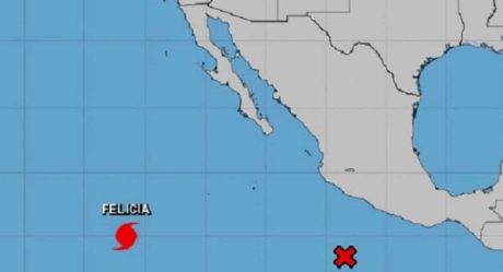 Huracán Felicia alcanza categoría 4 en el Pacífico oriental