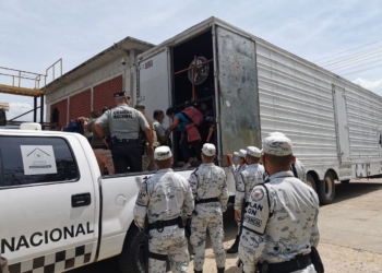 RESCATAN A 93 MIGRANTES EN CHIAPAS