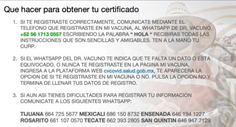 79% de avance en registro de bajacalifornianos vacunados contra covid