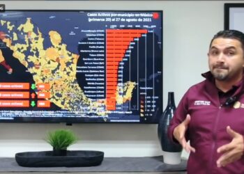 AUMENTAN CASOS ACTIVOS DE COVID EN BAJA CALIFORNIA