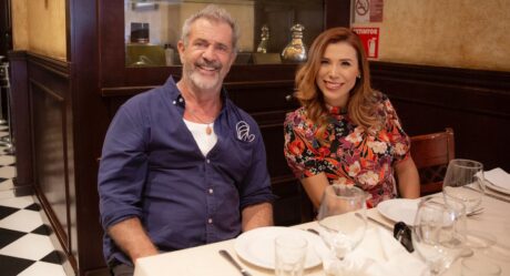 Mel Gibson y Marina del Pilar felices por regreso de Hollywood