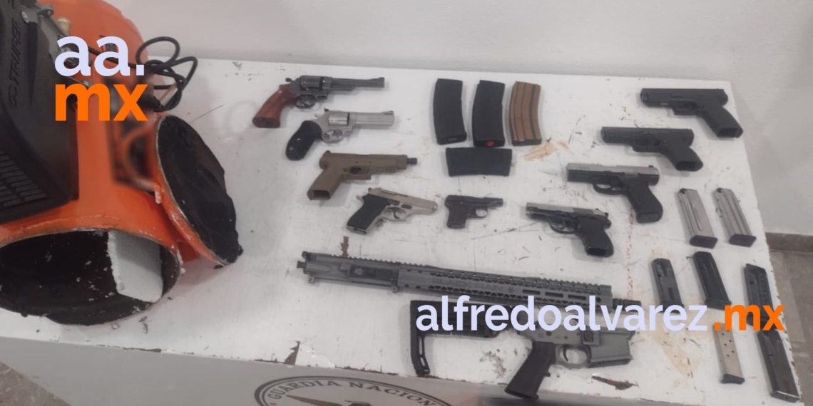 DESDE MEXICALI MANDAN ARMAS EN COMPRESOR DE AIRE