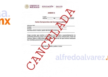 BAJA CALIFORNIA CANCELA CARTA COMPROMISO PARA REGRESO A CLASES