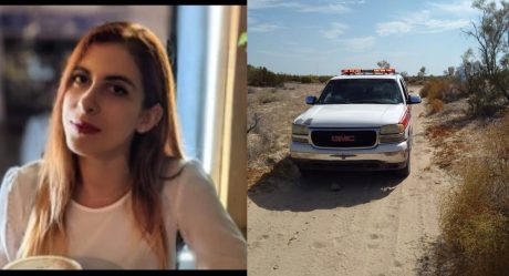 Joven española desaparece en desierto de Mexicali