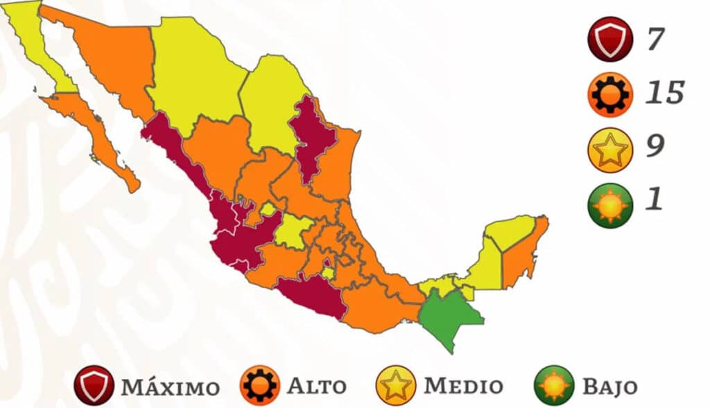 México-coloca-a-7-estados-en-rojo-en-Semáforo-Epidemiológico