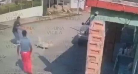 VIDEO: Matan a machetazos a perrito en la calle