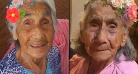 Abuelitas gemelas festejan 99 años de vida juntas