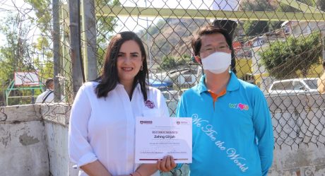Fundación 'We love u' apoya a municipio en jornada de limpieza