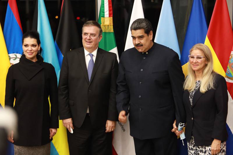 Maduro visita México CELAC Ebrard