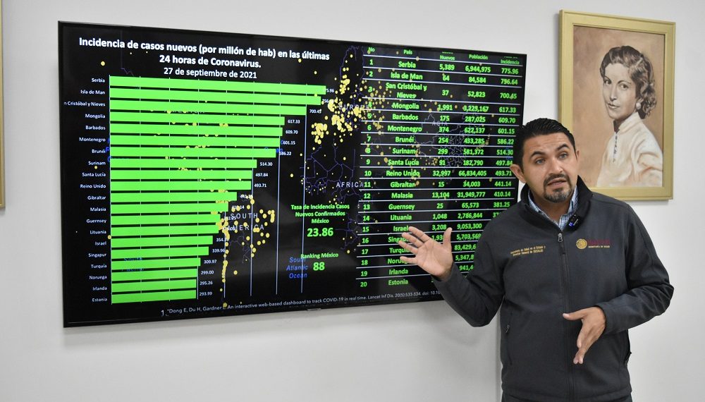 CONTAGIOS DE COVID VAN HACIA ARRIBA EN BAJA CALIFORNIA